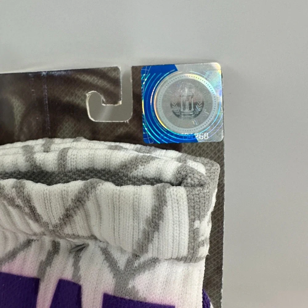 Lot Of 2 Strideline Washington Huskies Strapped Fit Socks Multicolor SZ 9-12 NWT